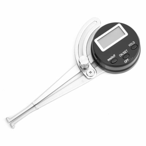 Digital Caliper Gauge with LCD Display, Easy to Use, Digital Inner Diameter Caliper, 12.7-165mm, Measuring Accuracy 0.1mm, Chrome-Plated Probe, Electr