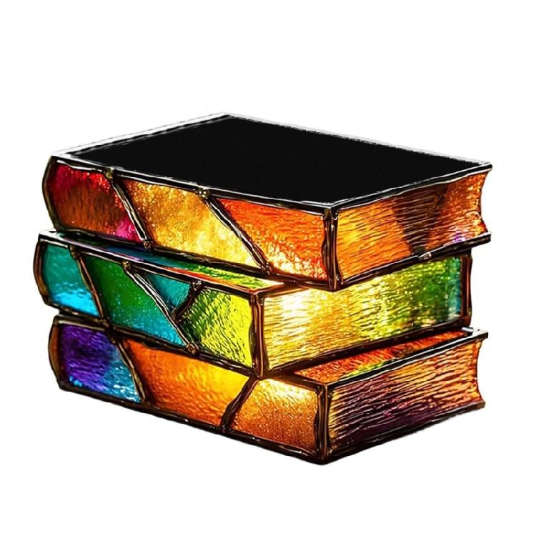Маленький Готический Стопка Книг Горшок для Суккулентов Уникальная 3D Ваза Подарок для Читателей Писателей