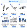 6/12/24V DC Generator Miniature Hand Crank Environmentally Miniature Wind Hydraulic Generator Dynamotor New Motor with Handle