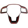 Steering Wheel Cover Molding Trims Accessories for 2024-2025 Ford Mustang (Carbon Fiber Style)