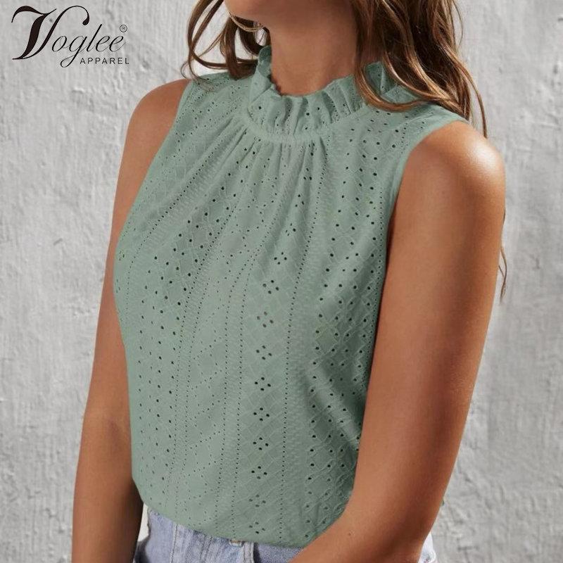 

Майка Schiffy с оборкой и люверсами и завязкой на спине