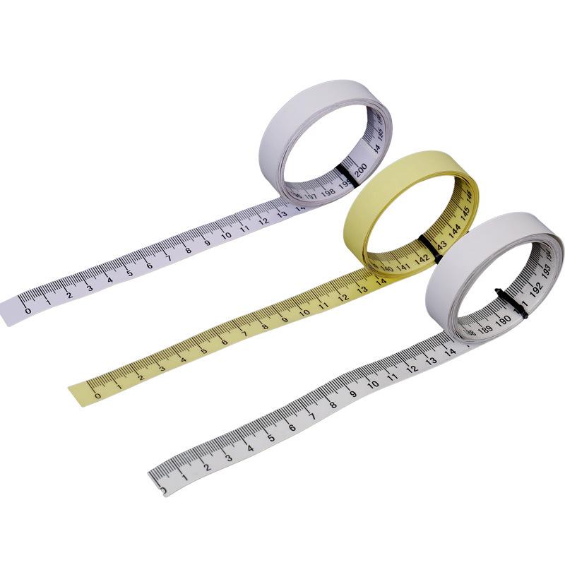 Waterproof Self-Adhesive Scale Ruler Sticker - Midpoint Measurement Marker.