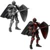 Medieval Knight  Lucky 13 Doll Figure Movable Joint Puppet Joint Building Block 3D Assembled Boy Toys Gifts Building Blocks Kids