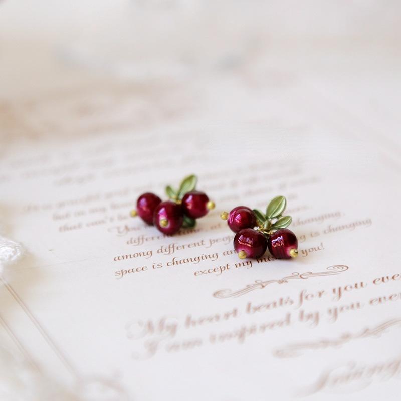 

Винтажная литературная брошь Senxi Sweet Purple Grape, набор женских подвесок Fresh And Sweet Fruit