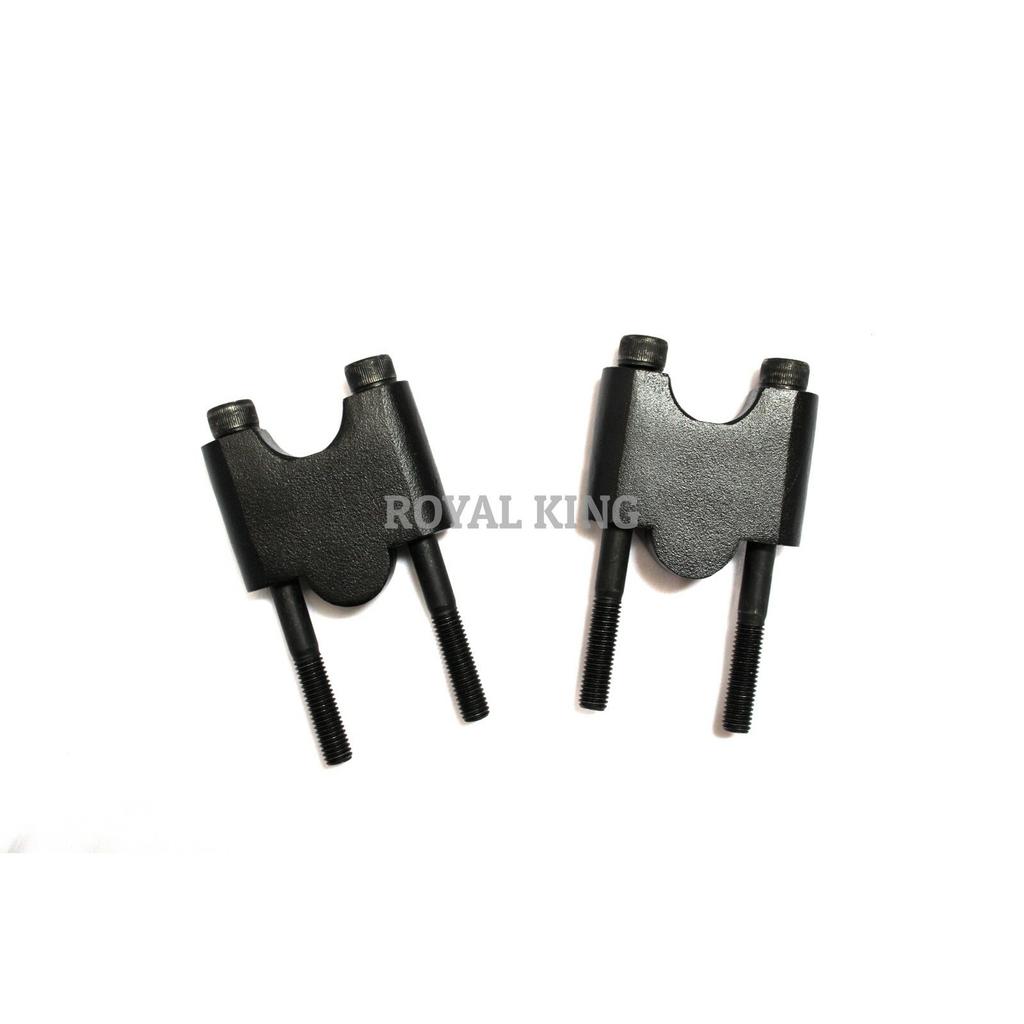 Black "Handle Bar Risers" Fit for Royal Enfield Himalayan 411cc