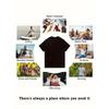 European sizes Men'S European and American Fashion T-Shirt | "NEVER ERSTIMATE ME" Graffiti Print, Suitable for Daily Outings, Outdoor Sports