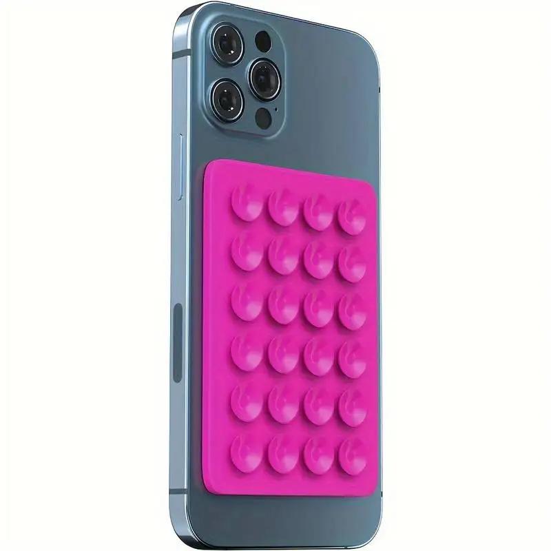 12 Supporti A Ventosa In Silicone Per Telefono – Gomma Autoadesiva Per Mani Libere – Ideale Per TikTok E Video