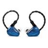 Fanmusic TRUTHEAR X Crinacle Zero Earphones – Dual Dynamic Driver In-Ear – 0.78 2-Pin Cable – 10mm (Blue, Black)