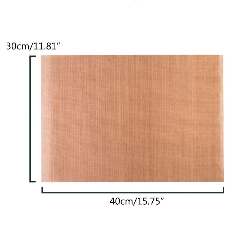 Pack of 10 Heat Resistant Baking Mat for Ovens Oil-Proof Baking Paper Oven Liner Sheet Convenient Oil-proof Papers