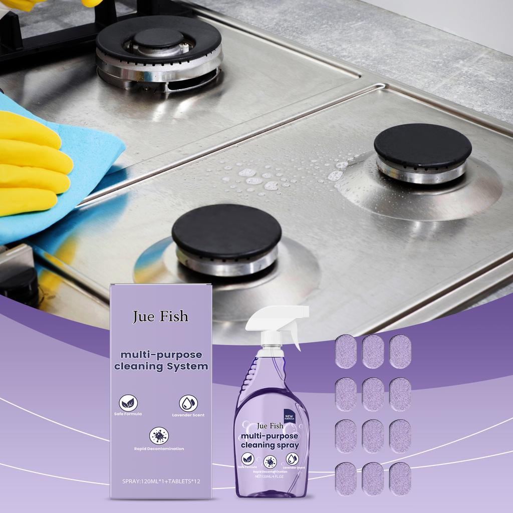Multi Purpose Deep Cleaning, Degreasing, and Rust Remover for Kitchen Utensils, a Universal Cleaning Solution for All Materials
