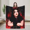 Warm Throw Blanket Travel Office Liv Morgan Blanket  Flannel Bedspread For Couch Chair Fashion Sofa Bed Cover