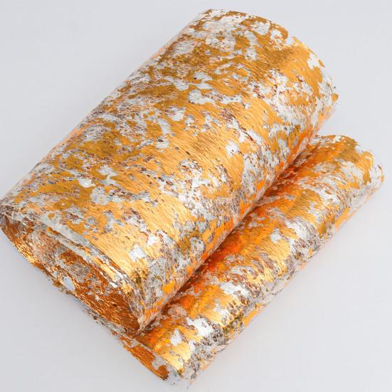 1/4/10Pcs Golden Mesh Table Runner Easy to Clean Metallic Foil Placemats Wedding Party Holiday Dining Table Decor