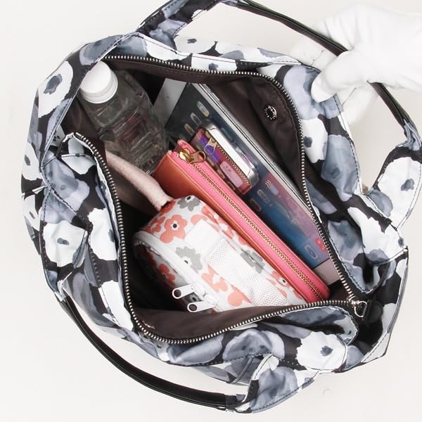 Isaac Tote Bag, All-Over Print Tote Bag, 1001402, Black (10)