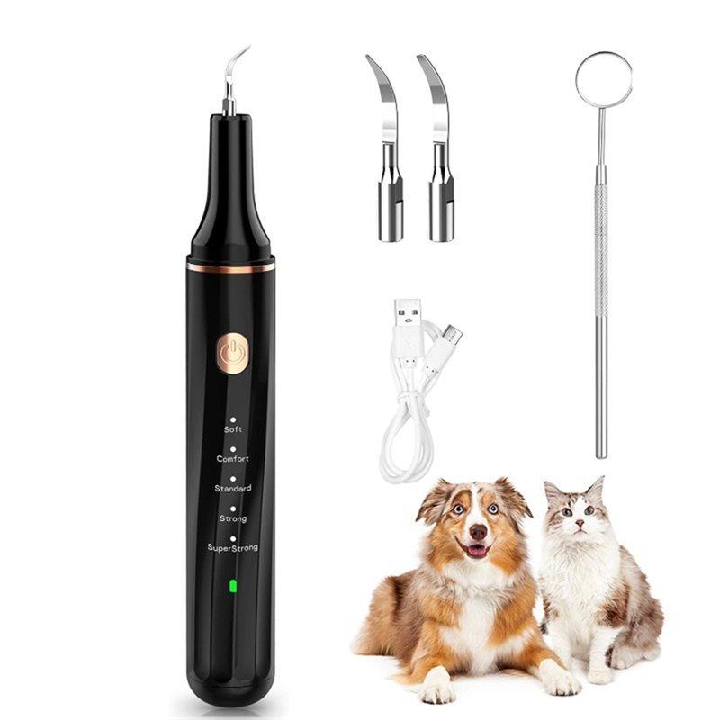 

Care Ultrasonic Electric Dog Toothbrush For Professional Cleaning, Plaque And Calculus Removal красный