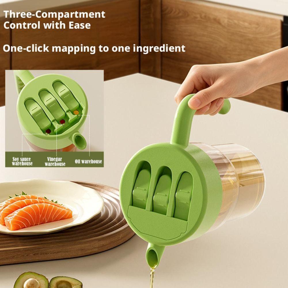 Detachable Olive Oil Pourers Food Grade Vinegar Bottle Easy To Clean Cooking Oil Pot Salad