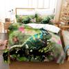 Comforter Microfiber Fabric Lizard 3D Printreptilechameleon Bed Duvets Set200X220 Bedding Set