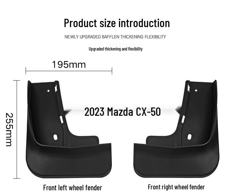 Mazda CX-50 Car Tire Mudguard Flap