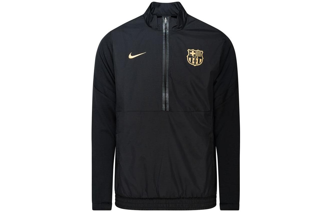 

Nike Jackets Men s Black Stand Collar Moderate Other CJ6624-010 XS