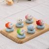 Cute Koi Goldfish Ceramic Spinning Tea Pet Ornament