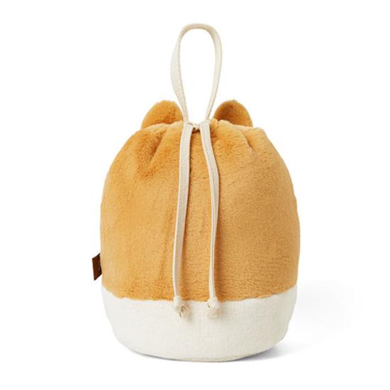 LINE FRIENDS Kitten Brown Bucket Bag