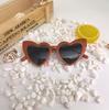 Heart-Shaped Cartoon UV Protection Sunglasses for Kids - Cute Unisex Design