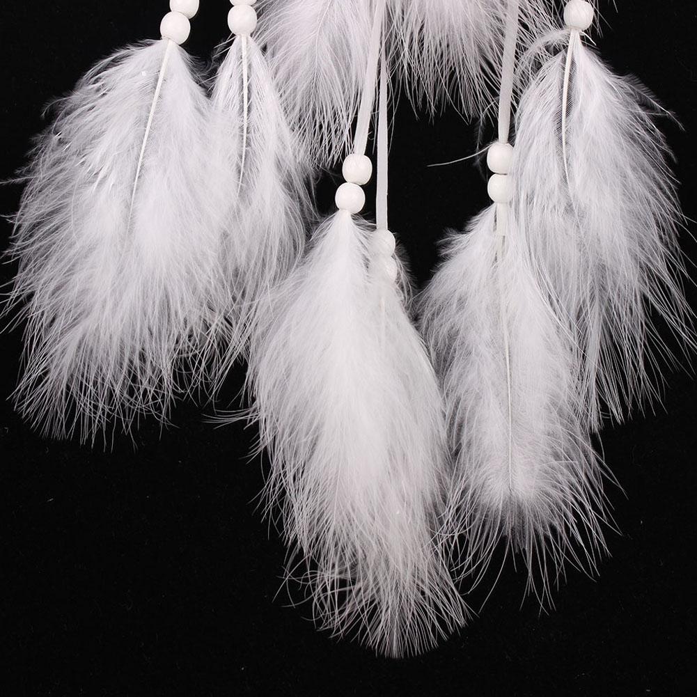 Traumfänger Raumdeko Handgemachter Traumfänger Windspiele Weißer Traumfänger Wandbehang Deko Wand Auto Raumdeko Ornament