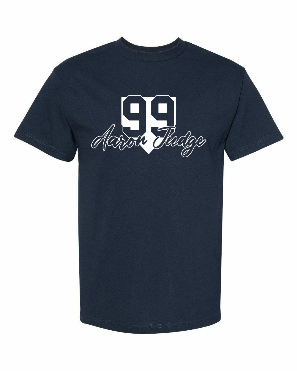 NEW YORK Name And Number Aaron Judge #99 Unisex T-Shirt S-XL FREE S&H! S