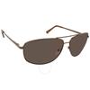Calvin Klein Brown Navigator Men S SunglaSSeS ck19137S 200 63