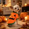 1pc Pet Dog Halloween Pumpkin Costume Cute Animal Themed Clothing for Dogs