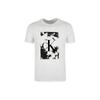 Letter Print Casual Short Sleeve T-Shirt Men Tops White 40IC809-540