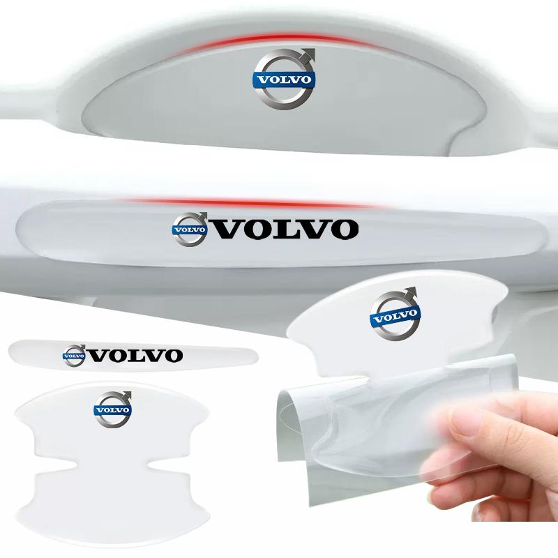 Sticker Protettivi Trasparenti per Maniglia Portiera Auto Contro Graffi Per Volvo XC90 XC60 C30 S60 C70 XC40 V40 XC70 V70 V60 V50 S80 S40