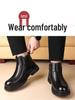 2025 New Men's High-Top Wool-Lined Winter Leather Casual Boots