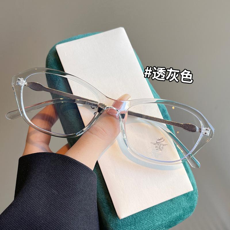 Vintage Retro Style Glasses Frame For Women Fashion Stylish Blue Light Blocking Eyeglasses Campus Style Men Glasses