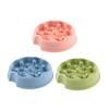 baizihuahu Dog Slow Feeder Bowl, Cat Eating Anti-Slip Bottom Pet Dish, Reduces Choking Vomiting for Cats Dogs