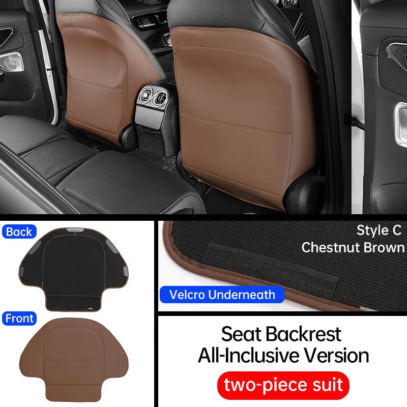 For Mercedes Benz A-Class C-Class Car Seat Anti-kicking Mat GLC260 GLB200 Car Rear Seat Anti-Step Anti-dirt Protection Mat