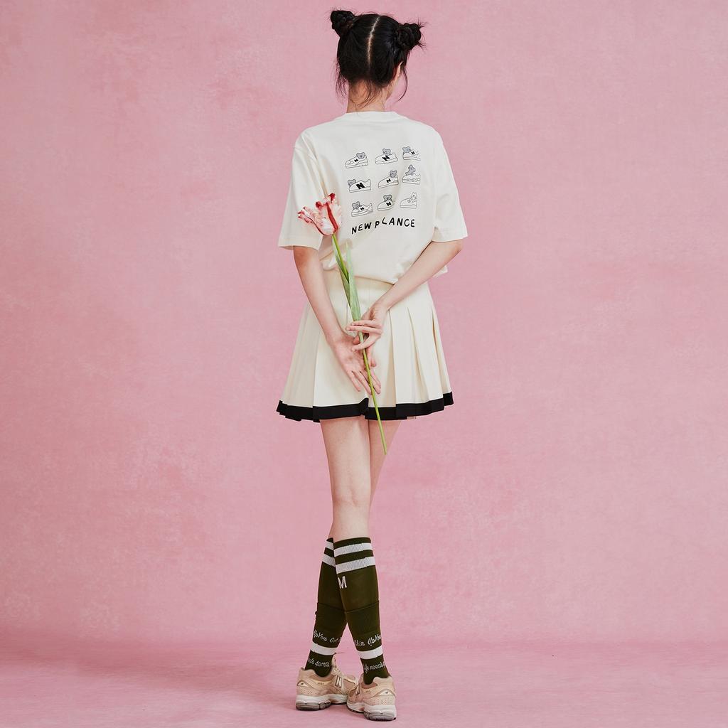 New Balance X SEIJI ANDY Back Graphic Tee Asia Sizing 'White Black' Unisex 5ED26221-IV