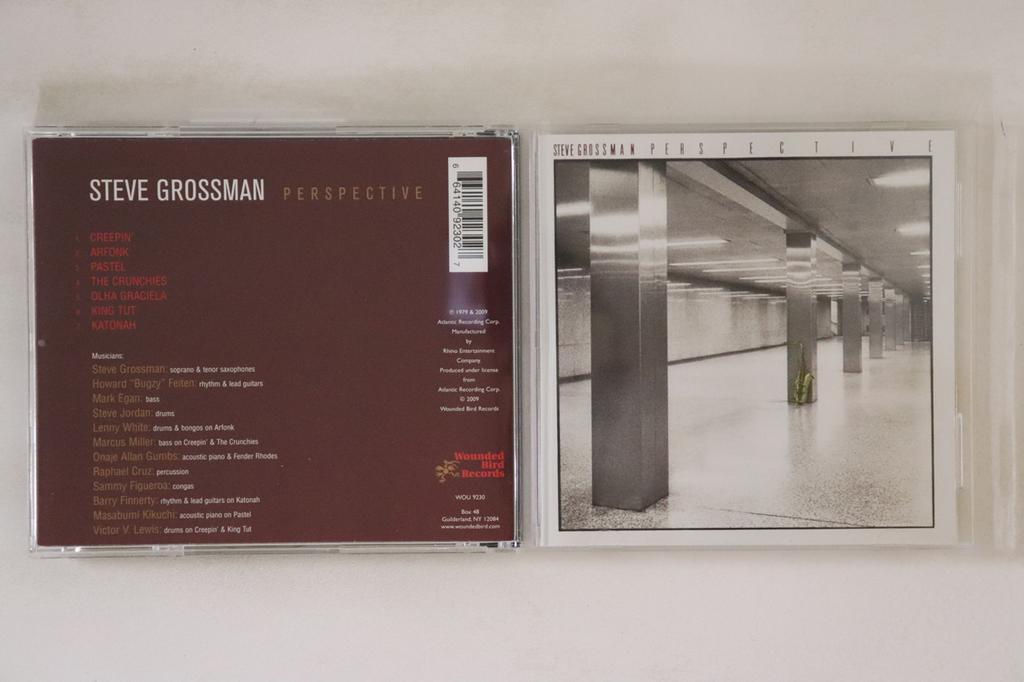 CD STEVE GROSSMAN  Perspective WOU9230 WOUNDED BIRD R 2009 US Jazz Used
