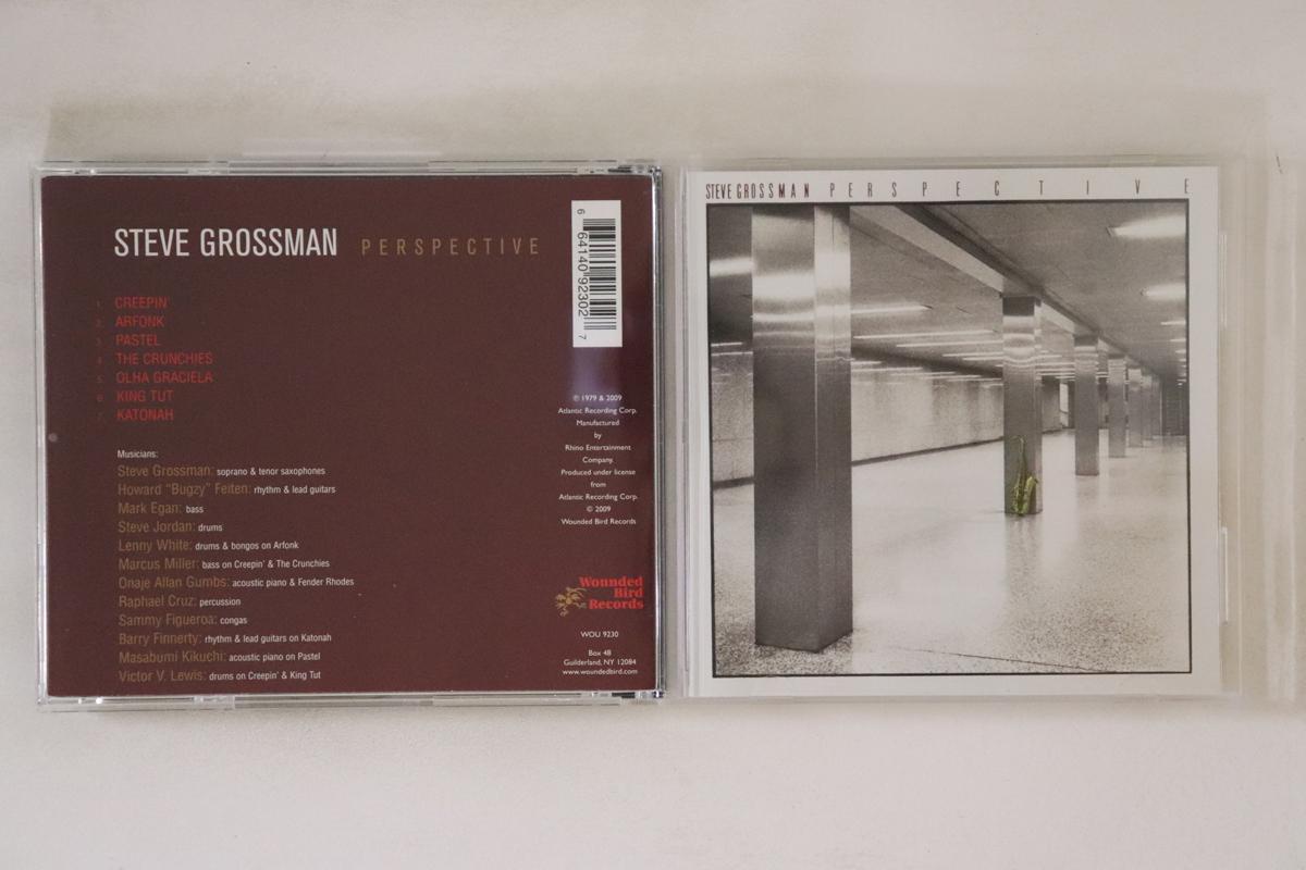 

CD STEVE GROSSMAN Perspective WOU9230 WOUNDED BIRD R 2009 US Jazz Used
