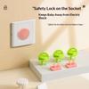 20Pcs Baby Electrical Safety Socket Protective Cover 2 Leg 3 Leg Anti-Electric Shock Socket Cover Baby Safe Safe Protection