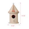 Natural House Hanging Birdhouse Garden Patio Decor DIY Birdcage