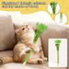 Simulated Celery Matatabi Cats Toy With Bell, -Resistant, Cats Teasing Toy, Pet Supplies