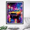 5d DIY Diamond Painting Cross Stitch Oil Painting Car Street Diamond Embroidery Mosaic Full Round Drill Home Decor