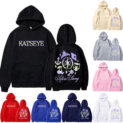 Γυναικείο μοντέρνο καθημερινό, ευέλικτο μπλουζάκι με κουκούλα, καθημερινή μπλούζα με μακρυμάνικο μπάλωμα