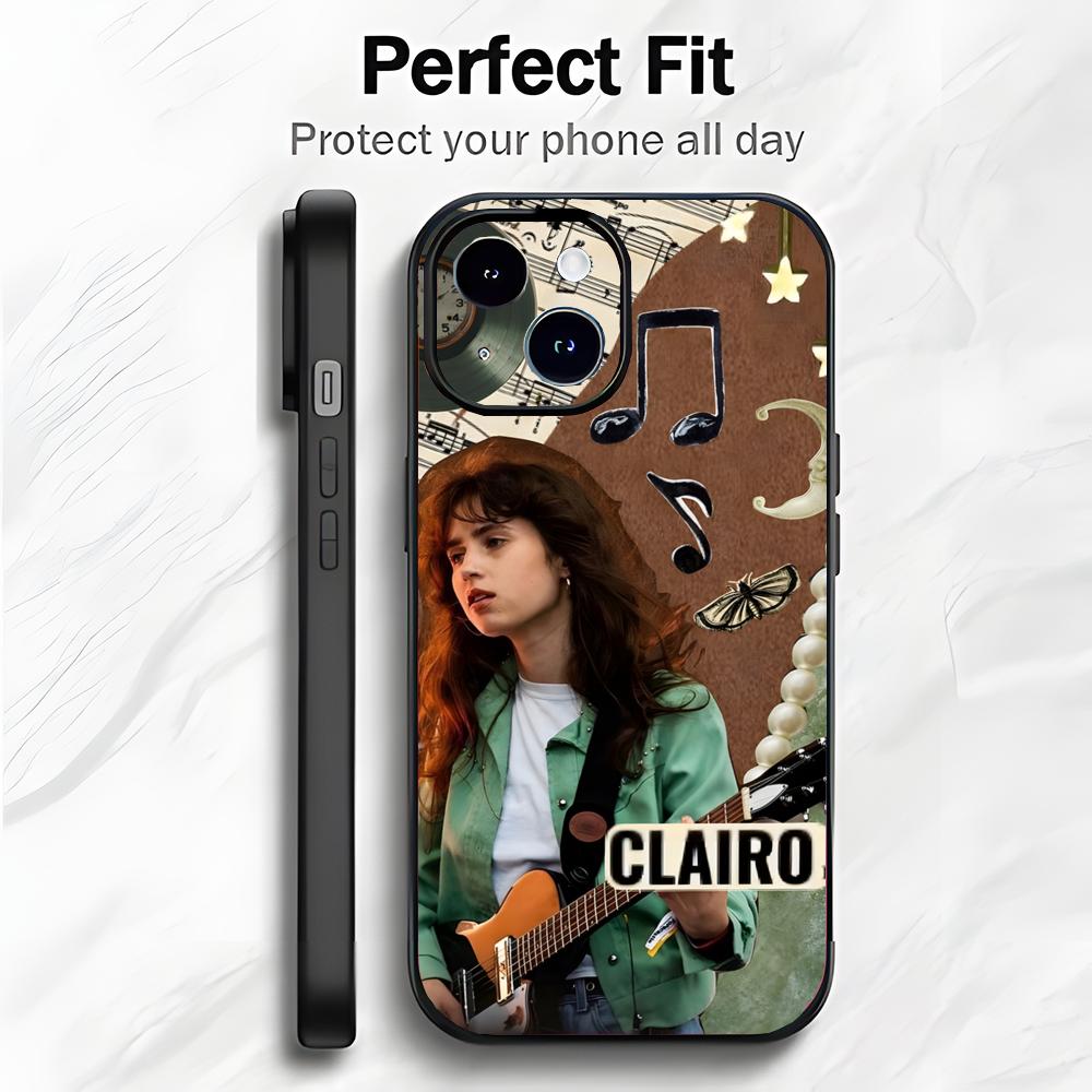 Calm Beautiful Cute Singer C-Clairo Phone Case Phone Case Soft Packaging Lightweight For iPhone17 16 15 14 13ProMax