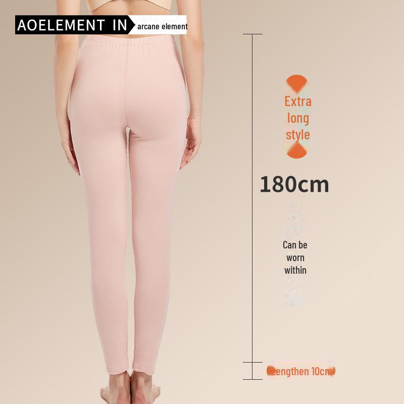 Women's Thermal Cotton Wool Leggings: Warm Autumn & Winter Underwear, Plus Size Options Available