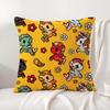 Japan Tokidoki Creative Cushion Cover Linen Organic Fabric Double-Sided Printing Breathable Pillow Case Sofa Home Decor Gift