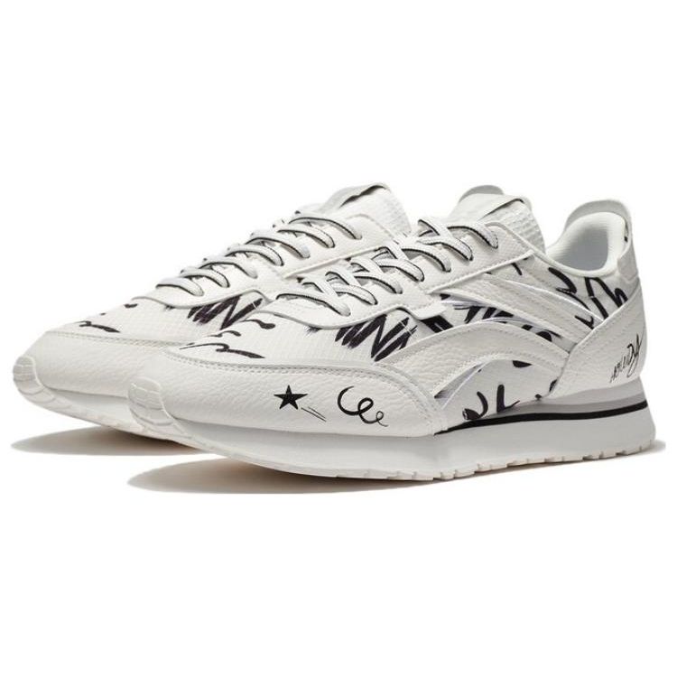 Li Ning Chao Feng Comfortable Low-Top Sports Casual Shoes Men Sneakers Cloud-White AGCR195-11