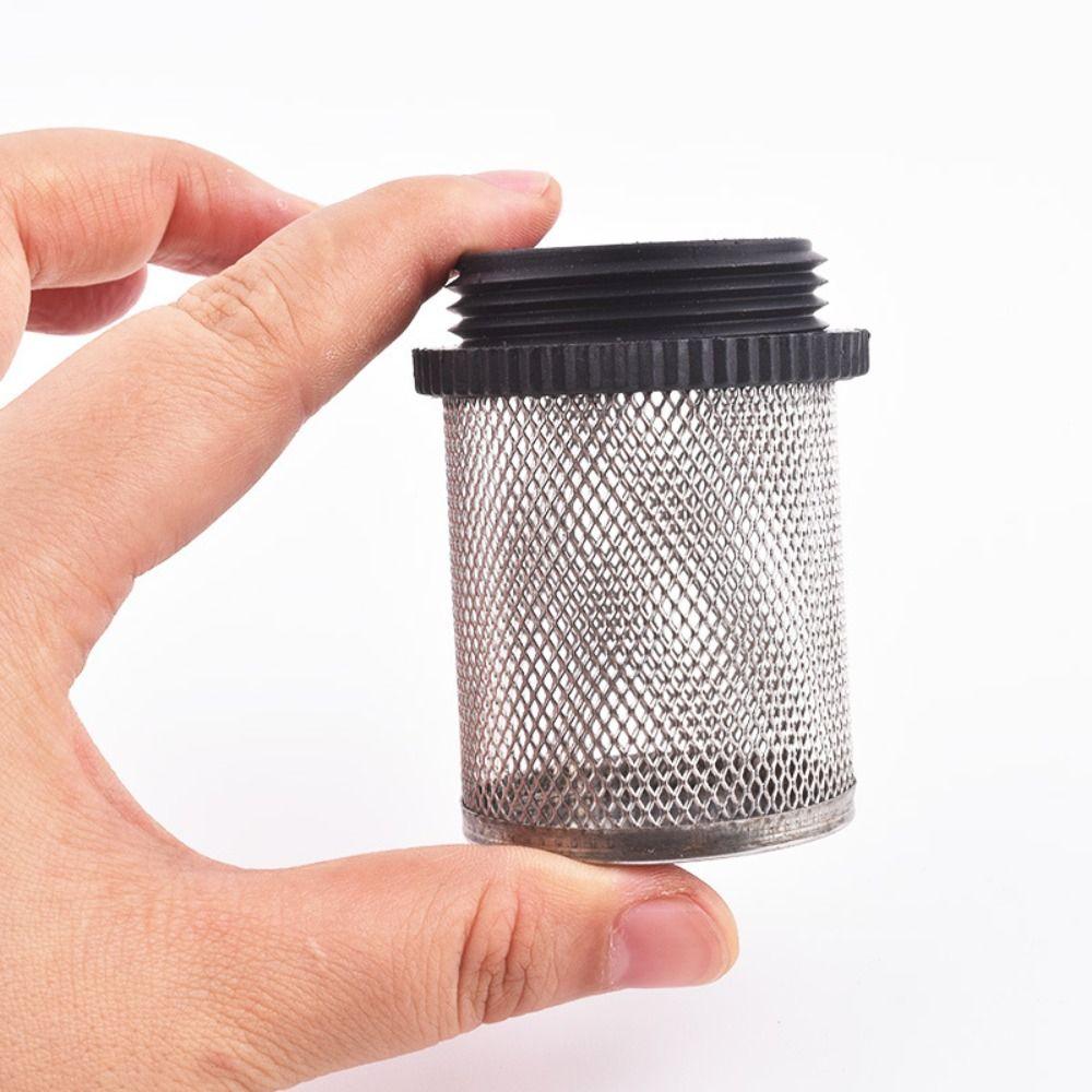 1Pc Water Clean Hose Filter Water Pump Fitting Joint Percolator Water Pump Filter 304 Stainless Steel 1/2''~2''