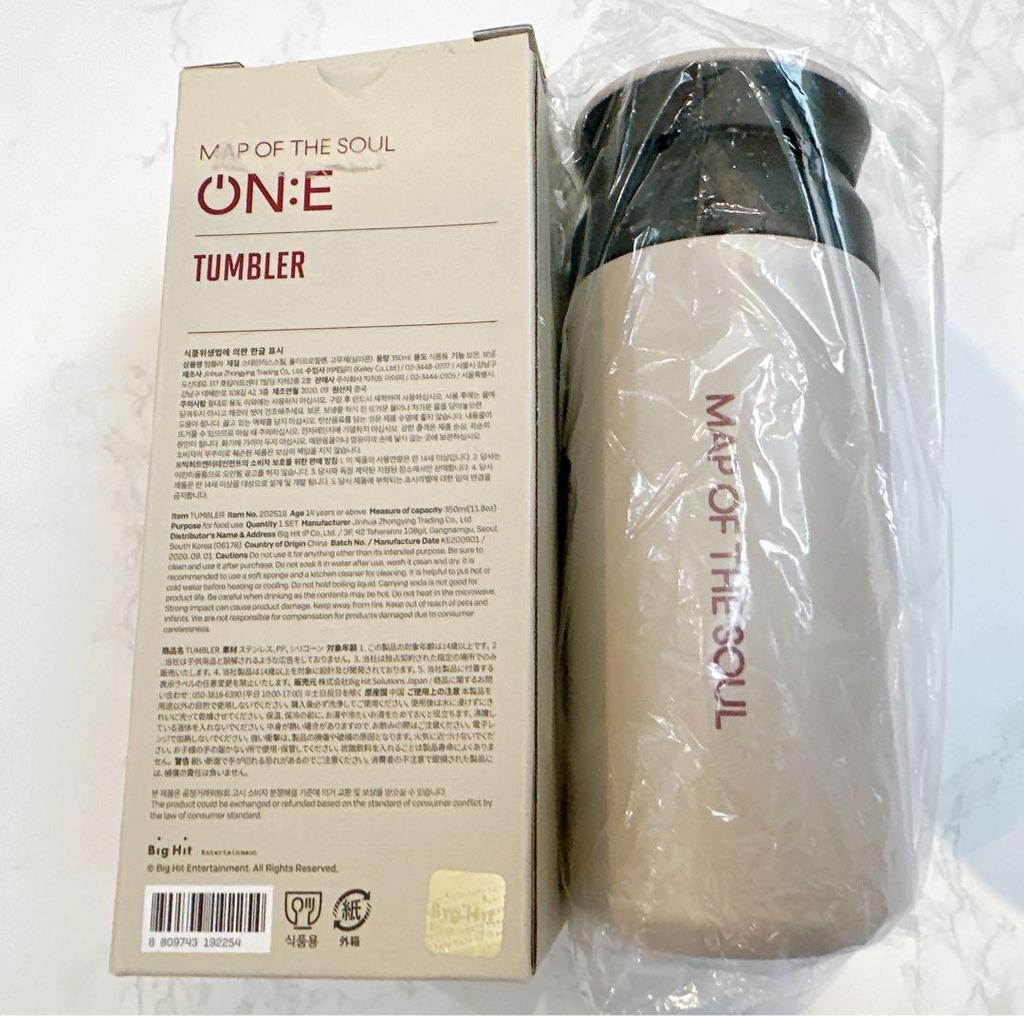[USED] BTS MAP OF THE SOUL ON:E Tumbler (No Trading Card)