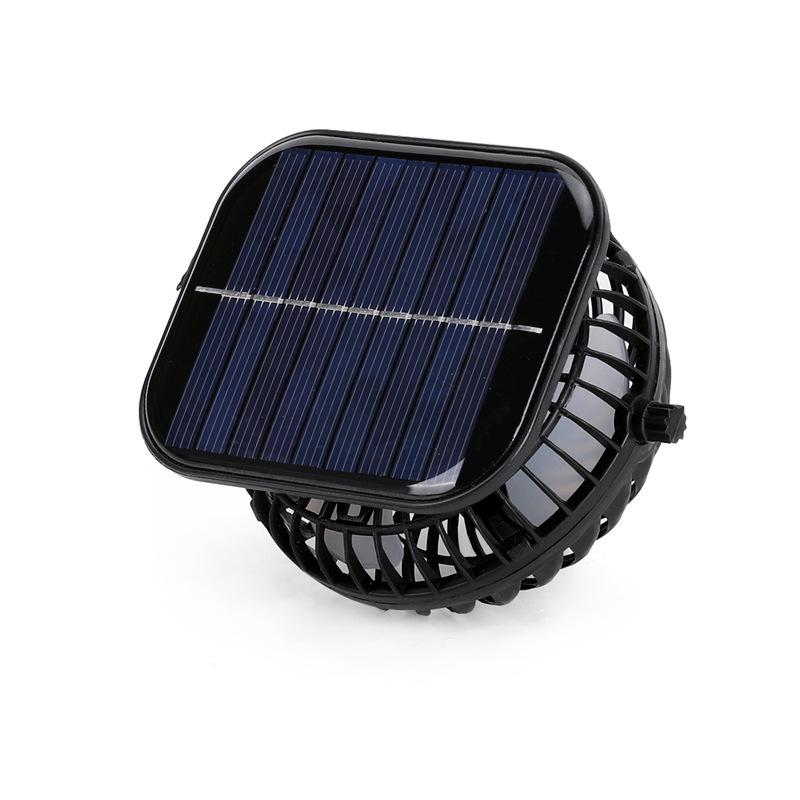 USB Rechargeable Three-Speed Solar Fan Hat with Strong Cooling